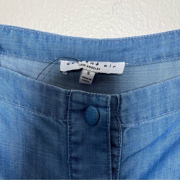 Current Air Anthropologie Women Jumpsuit‎ Small Ruffle Wide Leg Palazzo Casual - Picture 9 of 11